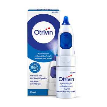 Otrivin 0,1% 1mg/ml Aerozol do nosa, 10 ml