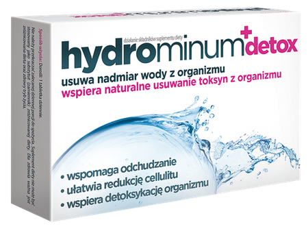 Hydrominum + Detox, 30 tabletek 