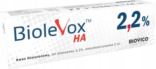 Biolevox HA 2,2%, 1 ampułkostrzykawka po 2 ml