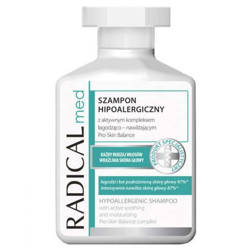 RADICAL MED Szampon hipoalergiczny, 300ml