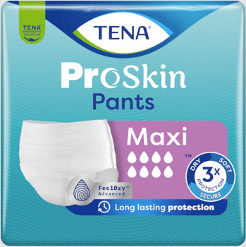 TENA Pants ProSkin Maxi Majtki chłonne XL, 10 sztuk