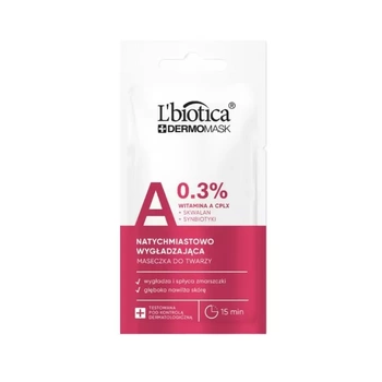 L'Biotica Dermomask Maseczka wygładzająca, 8ml