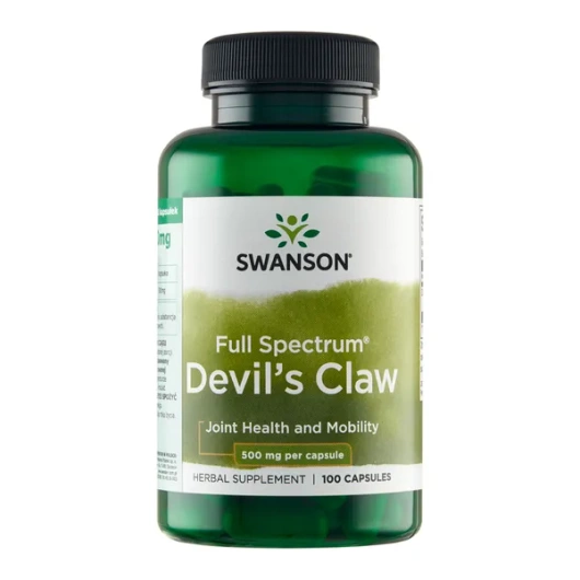 Swanson Devil's Claw Diabelski Pazur 500 mg, 100 kapsułek