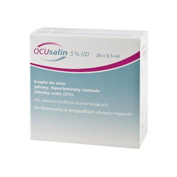 Ocusalin 5% UD krople do oczu x 20 minims.