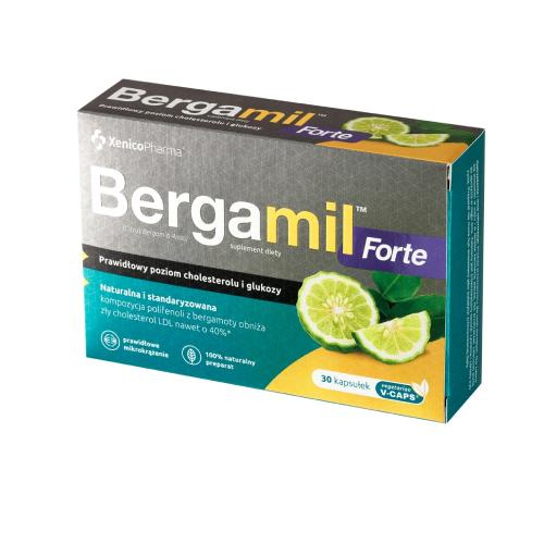 Bergamil Forte, 30 kapsułek