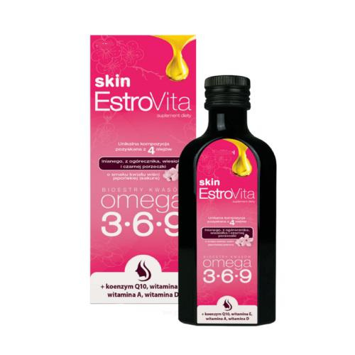 Estrovita Skin sakura o smaku wiśni, 150 ml