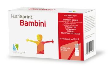NutriSprint Bambini, 10 butelek po 10 ml