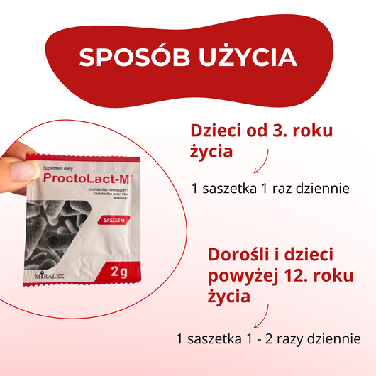 ProctoLact-M Proszek, 10 saszetek
