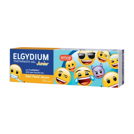 ELGYDIUM EMOJI JUNIOR Pasta do zębów dla dzieci, 50ml