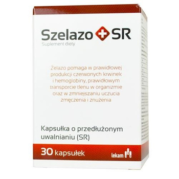 SZELAZO+SR x 30 kapsułek