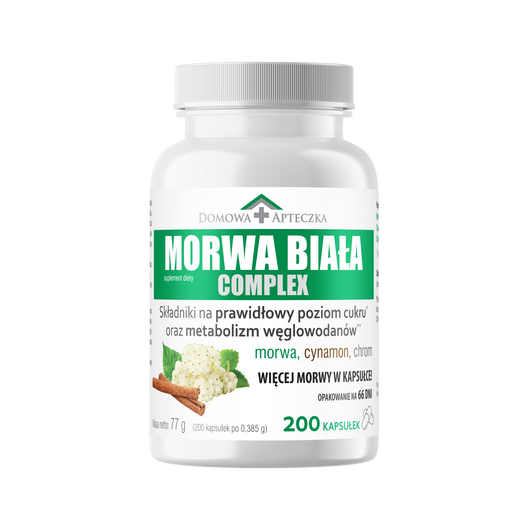 MORWA BIAŁA COMPLEX, 200 tabletek