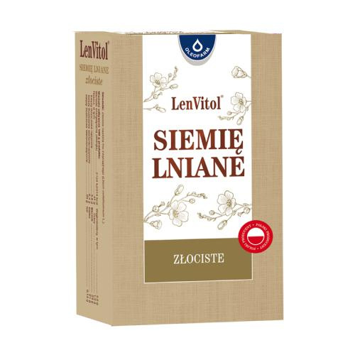 SIEMIE LNIANE złociste, 250 g