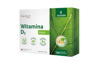 Witamina D3 2000 Biovitum Liquid kapsułki  120 sztuk