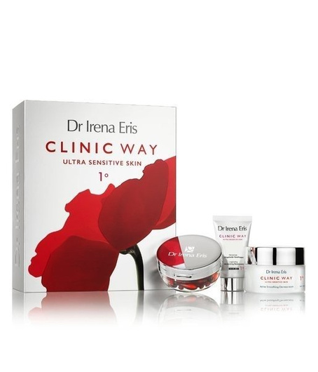 CLINIC WAY 1° Krem na dzień 50ml + Krem na noc 30ml + Dermokapsułki x 30 sztuk