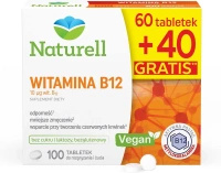 Naturell Witamina B12, 100 tabletek do żucia