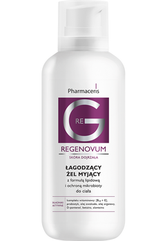 Pharmaceris Regenovum Łagodzący żel myjący z formułą lipidową, 400 ml