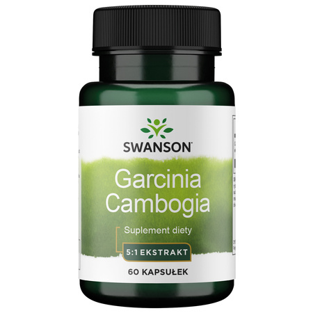Swanson Garcinia Cambogia 80 mg, 60 kapsułek