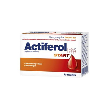 ACTIFEROL FE Start 7 mg, 30 saszetek