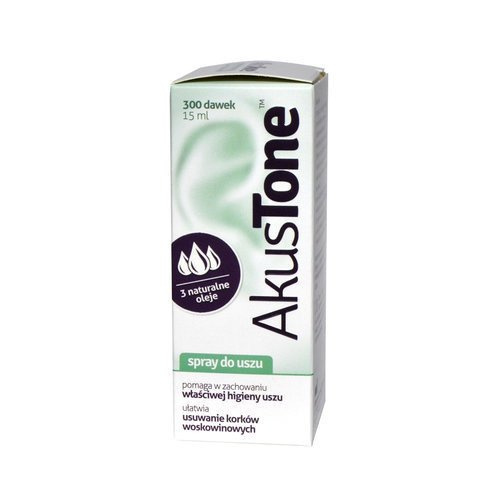 AKUSTONE spray do uszu, 15ml