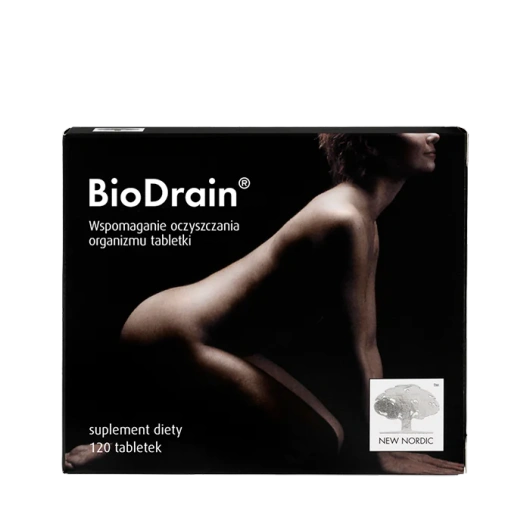 BioDrain Wspomaganie oczyszczania organizmu, 120 tabletek