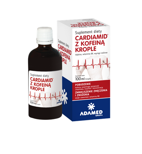 CARDIAMID Z KOFEINĄ krople 100 ml