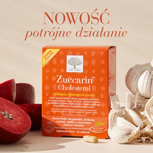 Zuccarin Cholesterol, 60 tabletek