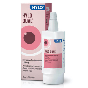 HYLO DUAL krople do oczu, 10 ml