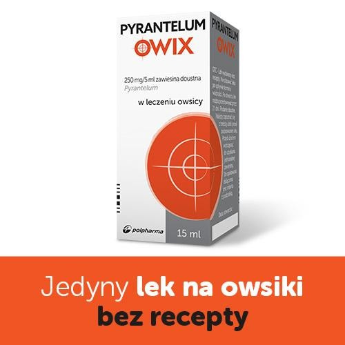 Pyrantelum OWIX zawiesina 250mg/5ml,15 ml