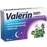Valerin Sen z melatoniną, 20 tabletek