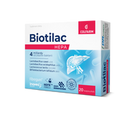 Biotilac Hepa, 20 kapsułek