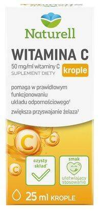 Naturell Witamina C Krople x 25 ml