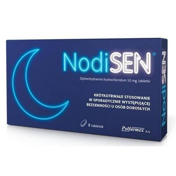 Nodisen tabletki 50mg x 8 sztuk