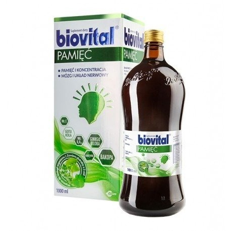 BIOVITAL PAMIĘĆ płyn 1000 ml 