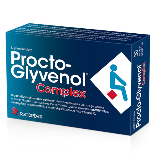 Procto-Glyvenol® Complex, 30 tabletek na hemoroidy.