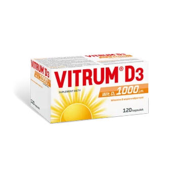 Vitrum D3 1000, 120 kapsułek