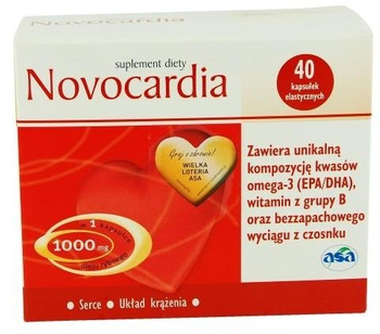 NOVOCARDIA x 40 kapsułek