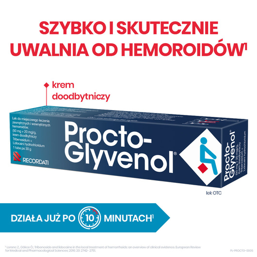 PROCTO-GLYVENOL krem doodbytniczy, 30 g 