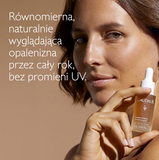 Caudalie Self-Tan Sun Drops Samoopalające krople brązujące, 15 ml