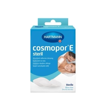 Cosmopor E Opatrunek na ranę 7,2 cm x 5 cm, 5 sztuk