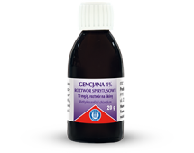 Gencjana 1% roztwór spirytusowy x 20g