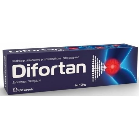 DIFORTAN 100 mg/g żel 100 g