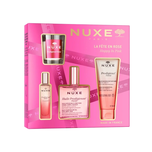 Nuxe Happy in Pink Zestaw Świąteczny