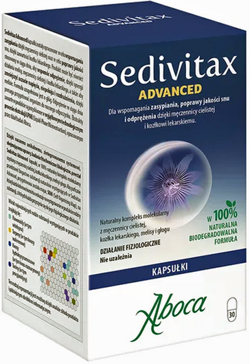 SEDIVITAX Advanced, 30 kapsułek