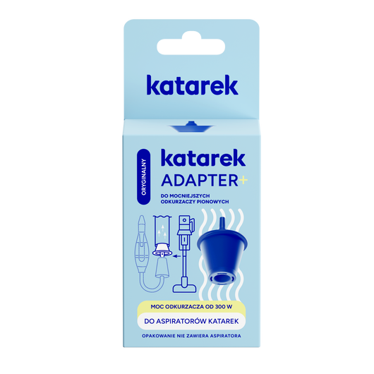Katarek Adapter+ do mocniejszych odkurzaczy pionowych