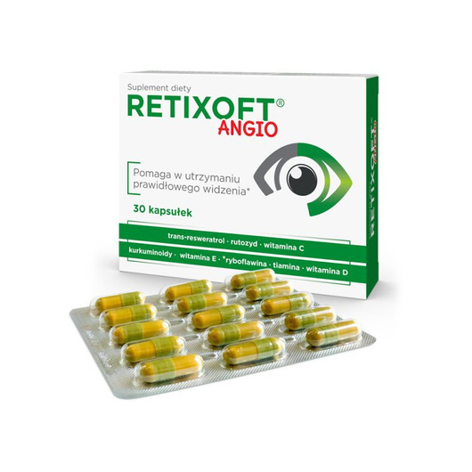 Retixoft Angio kapsułki, 30 sztuk 