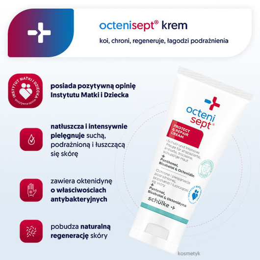 OCTENISEPT PROTECT & REPAIR krem 50ml
