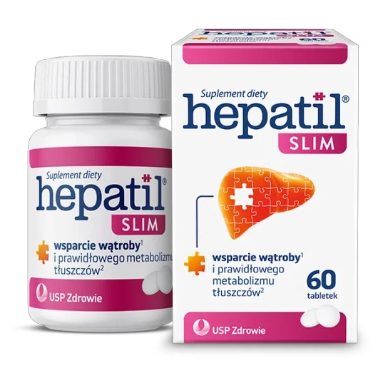 Hepatil Slim, 60 tabletek 