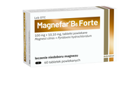 MAGNEFAR B6 Forte, 60 tabletek