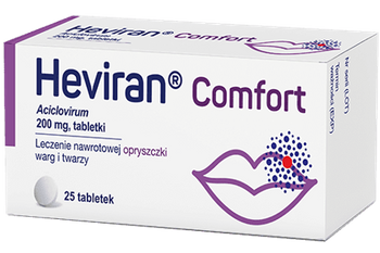 HEVIRAN Comfort 200mg x 25 tabletek