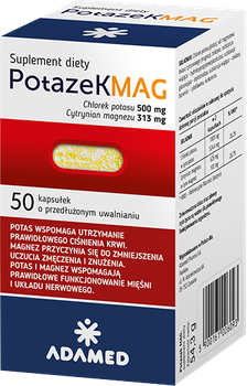 POTAZEK MAG - 50 kapsułek o przedłużonym uwalnianiu